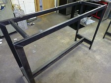 Mild steel table base