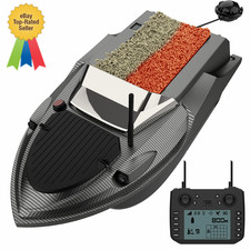 800m Remote Control Bait Boat Fish Finder RC Fishing Bait Boat w/ Night Light