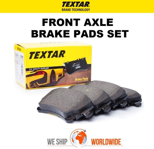 Textar front axle brake - textar, pads