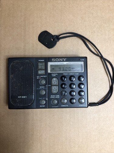 Sony icf sw1 - icf-sw1, radio