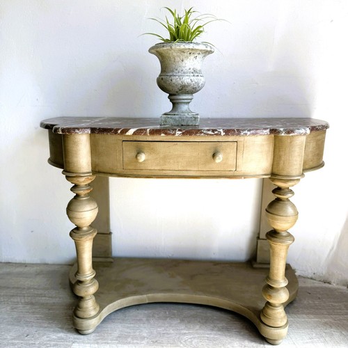 Antique marble top - antique, console