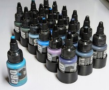 18 Bottle 3d Printed Paint