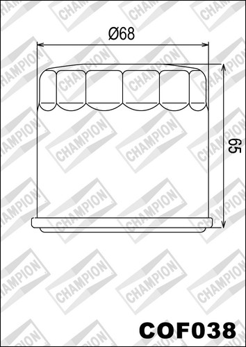 Oil filter champion for suzuki - for,