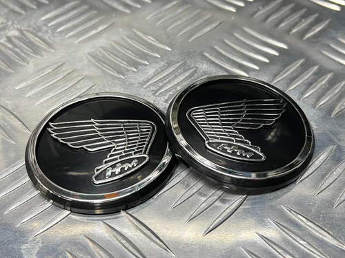 Fuel tank emblem 1pair - 1pair, black