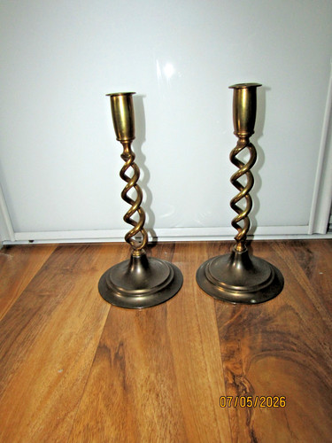 Brass barley twist - brass,