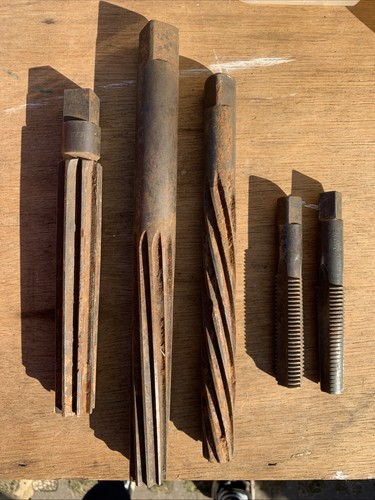 Vintage reamer drill bits - 5,