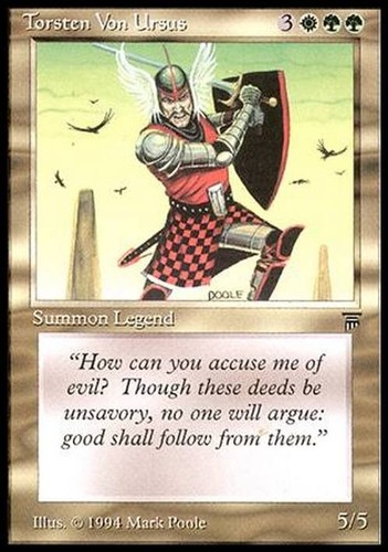 Torsten von ursus legends - von, [