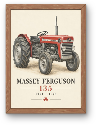 Massey ferguson 135 tractor - massey,