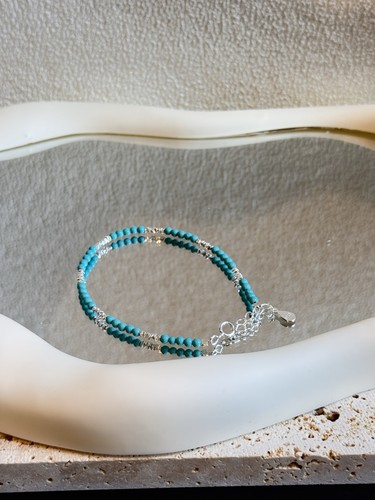 3mm natural turquoise s925 - natural,