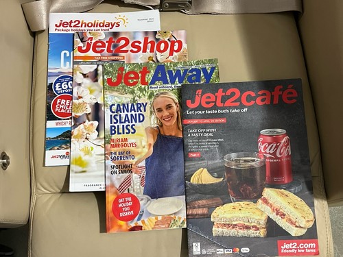 Jet2 inflight magazine menu - jet2, magazine,