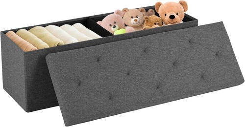 Storage ottoman bench foldable - ottoman,