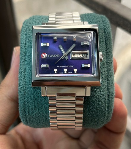Vintage rado manhattan - rado, blue