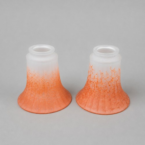 Vintage tulip lamp shades - lamp,