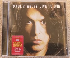 PAUL STANLEY - Live To Win VG+ COND CD 2006 New Door Records/KISS/Bruce Kulick