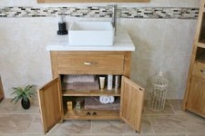 Bathroom Vanity Unit Oak