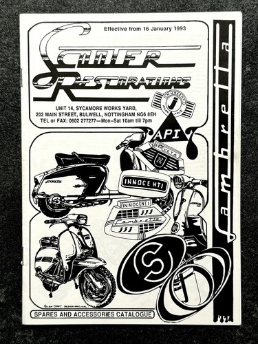 Vintage scooter restorations - vintage,