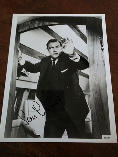 Sean connery autograph - sean,