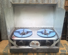 Vintage Aladdin Kerosene Stove - 2 Burner Camping Picnic Portable Cooker