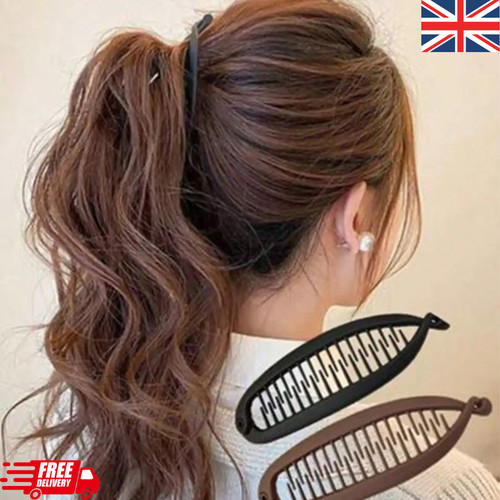 Long banana clips for thick - long,