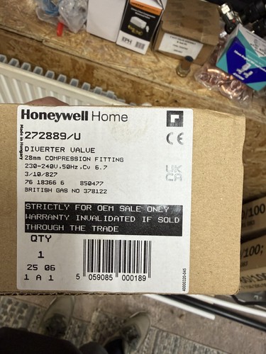 Honeywell 28mm diverter valve - 28mm,