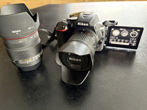 Nikon d5600 dslr 55mm - d5600, +