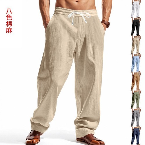 Mens casual baggy trousers - mens,
