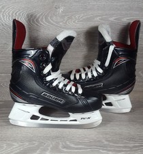 Bauer Vapor X400 Ice Hockey Skates Black Red Size 3R UK 3.5 Good Used Condition!