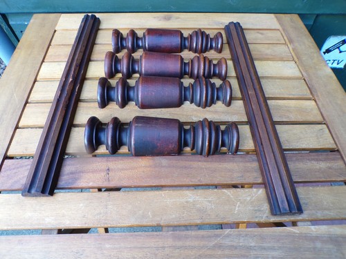 Antique clock trim - trim, pieces