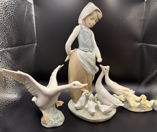 Lot vtg lladro - 3,
