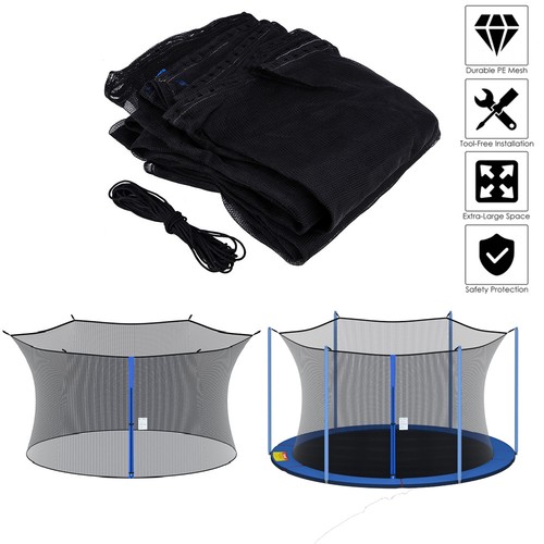 15ft trampoline safety net - safety,