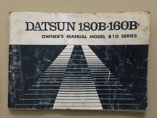 Datsun 180b 160b - datsun, owners