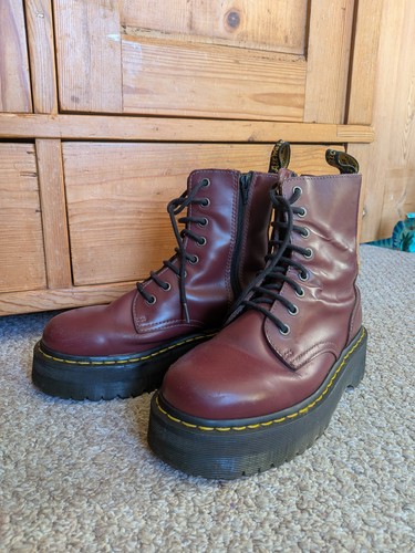 Martens jadon oxblood red - jadon,
