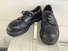 Dr Martens Shoes 9875 Steel Toe Oxford England Air Wair Mens Sz UK 10 US 11