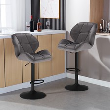 WOLTU 2 pcs Bar Stools High Chairs Breakfast Dining Stools for Kitchen Counter