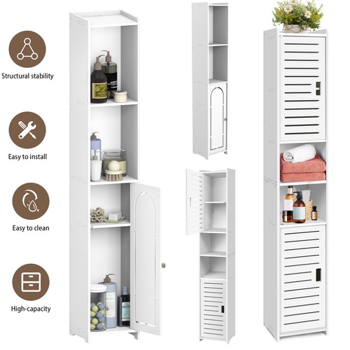 Slimline bathroom tallboy - bathroom,