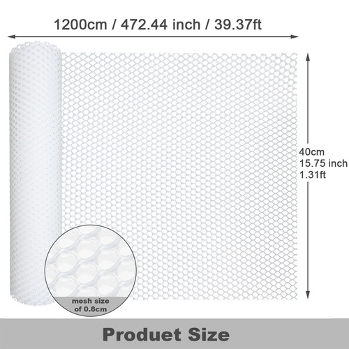 Barrier mesh fence - white, black