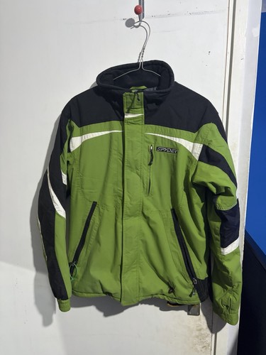 Spyder green ski jacket - green,