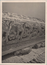 Libya, Leptis Magna, Basilica, Study of a Lintel vintage silver print on Agfa pa
