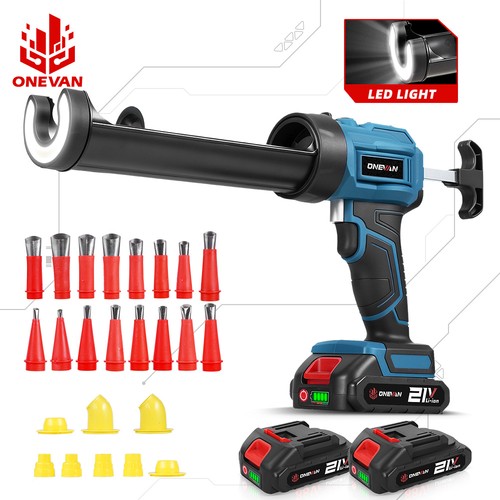 Electric cordless caulking - caulking, gun