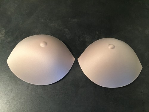 Moulded false boobs breast - moulded,