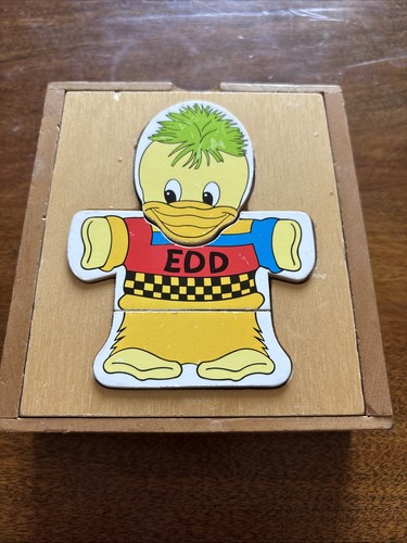 Vintage edd the duck - vintage, wooden