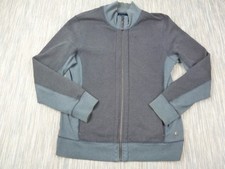 Hugo Boss Jacket Mens Size Large L Grey Windbreaker Boss Orange Logo Graphic