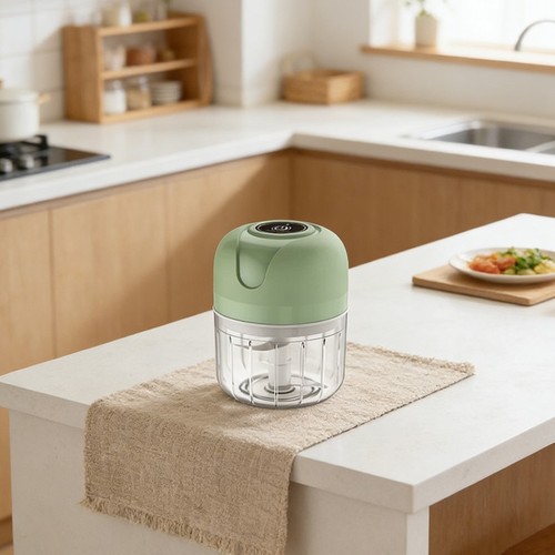 Electric mini garlic chopper - mini,