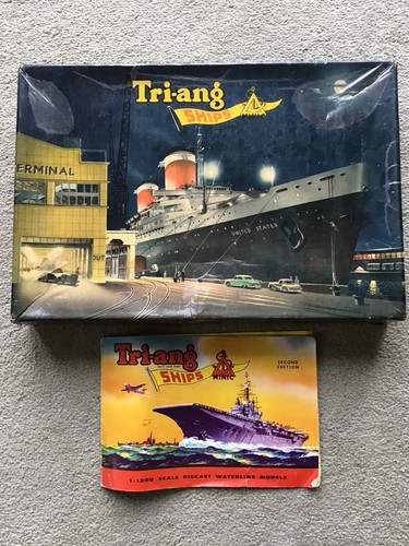 Tri ang minic ships - ships,, complete