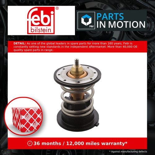 Coolant thermostat fits bmw - thermostat,