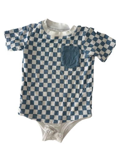 Black sheep baby checkered - black,