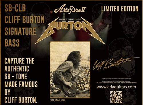 Aria clb cliff burton - cliff,