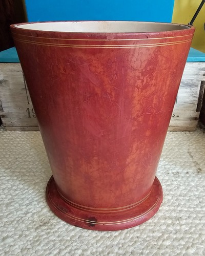 Vintage leather waste - waste, paper