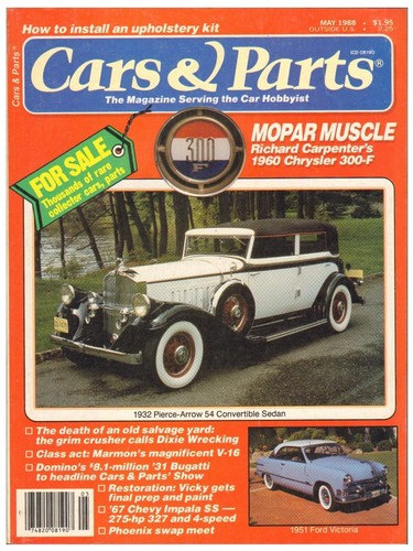 Cars parts may 1988 death - &, 1988--death