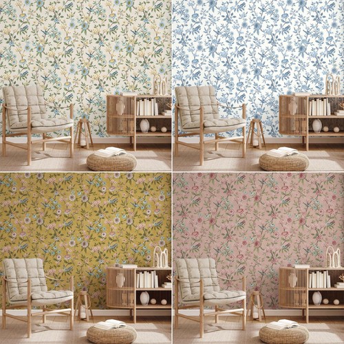 Eleanor floral chinoiserie - eleanor,